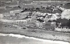 Pelham-Crescent-and-Parade-with-Beach-Terrace-to-where-the-car-park-occupies-today.-1923.